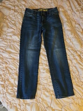 Lee Men's Straight Jeans in Dark Blue Wash